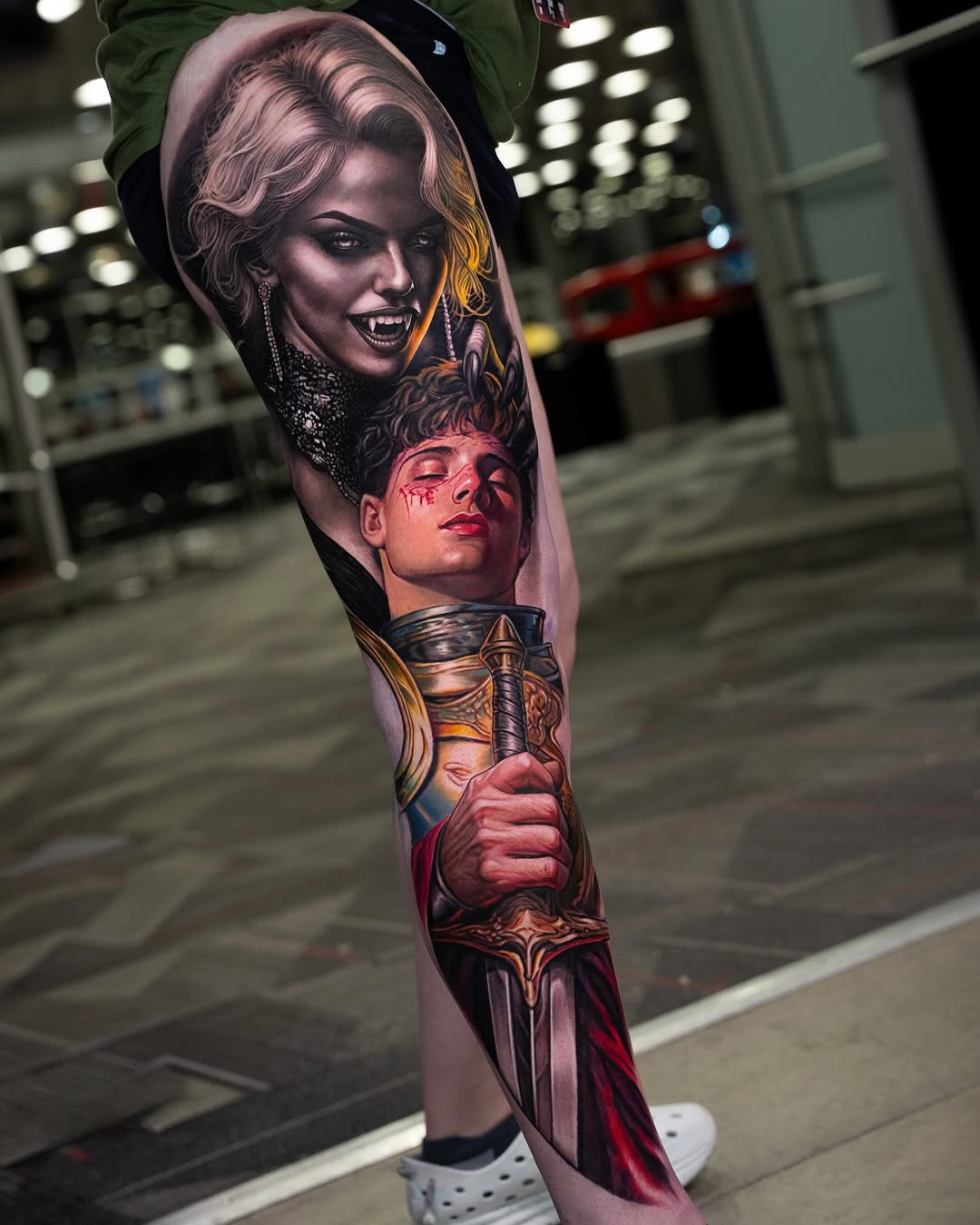 Tattoo by @_garart_ — realism, dark_realism