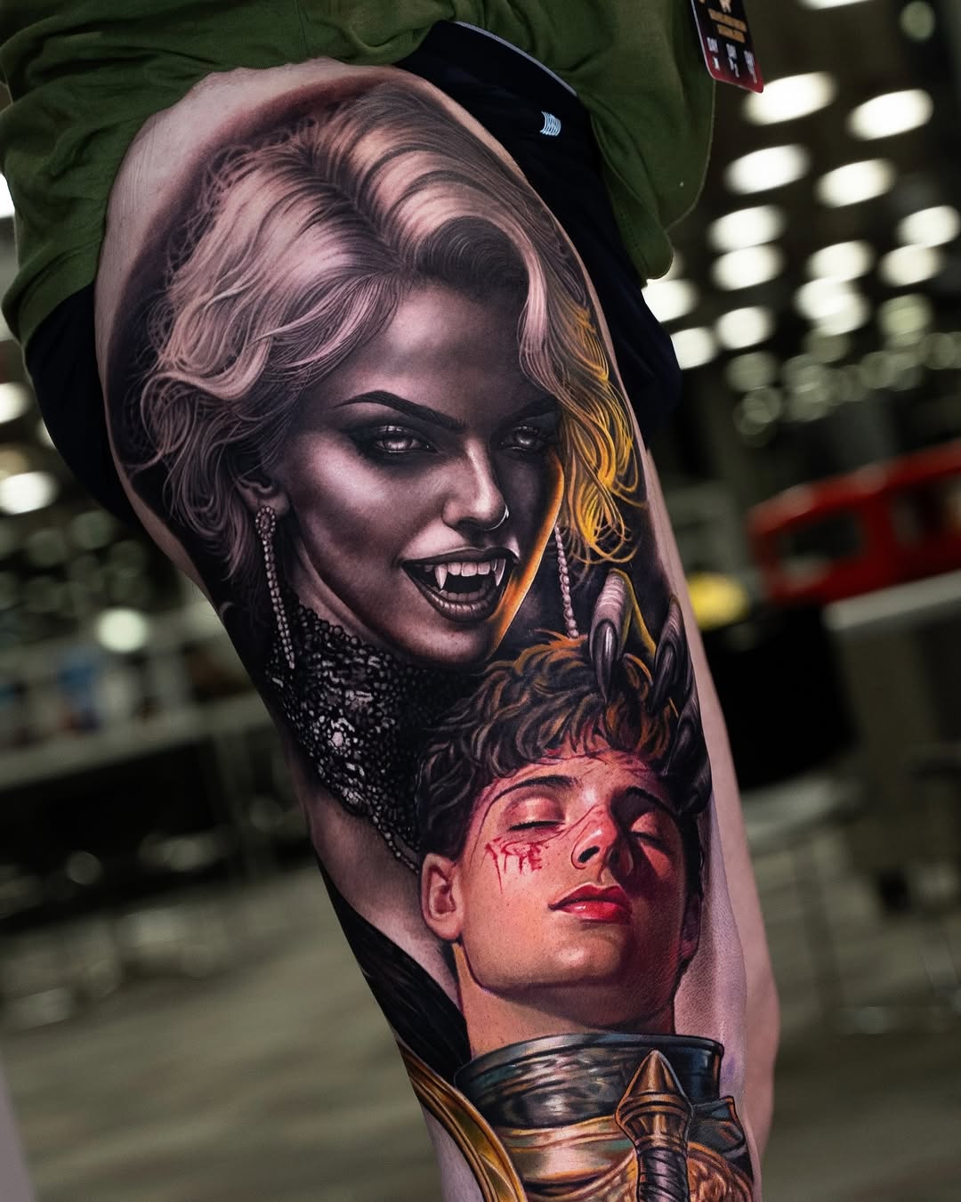 Tattoo by @_garart_ — realism, dark_realism