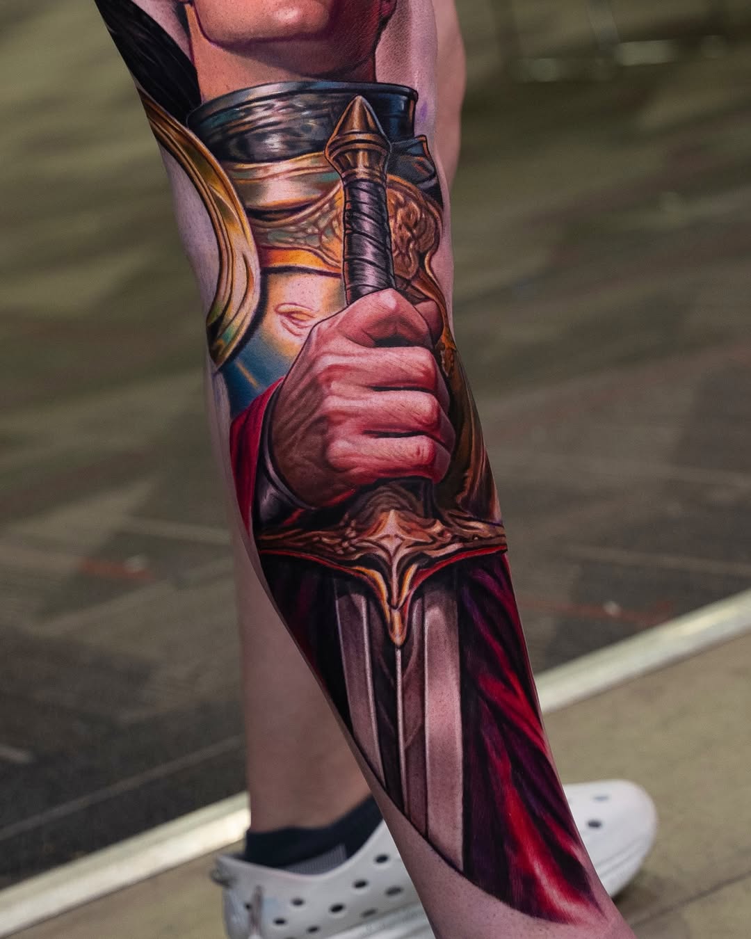 Tattoo by @_garart_ — realism, dark_realism