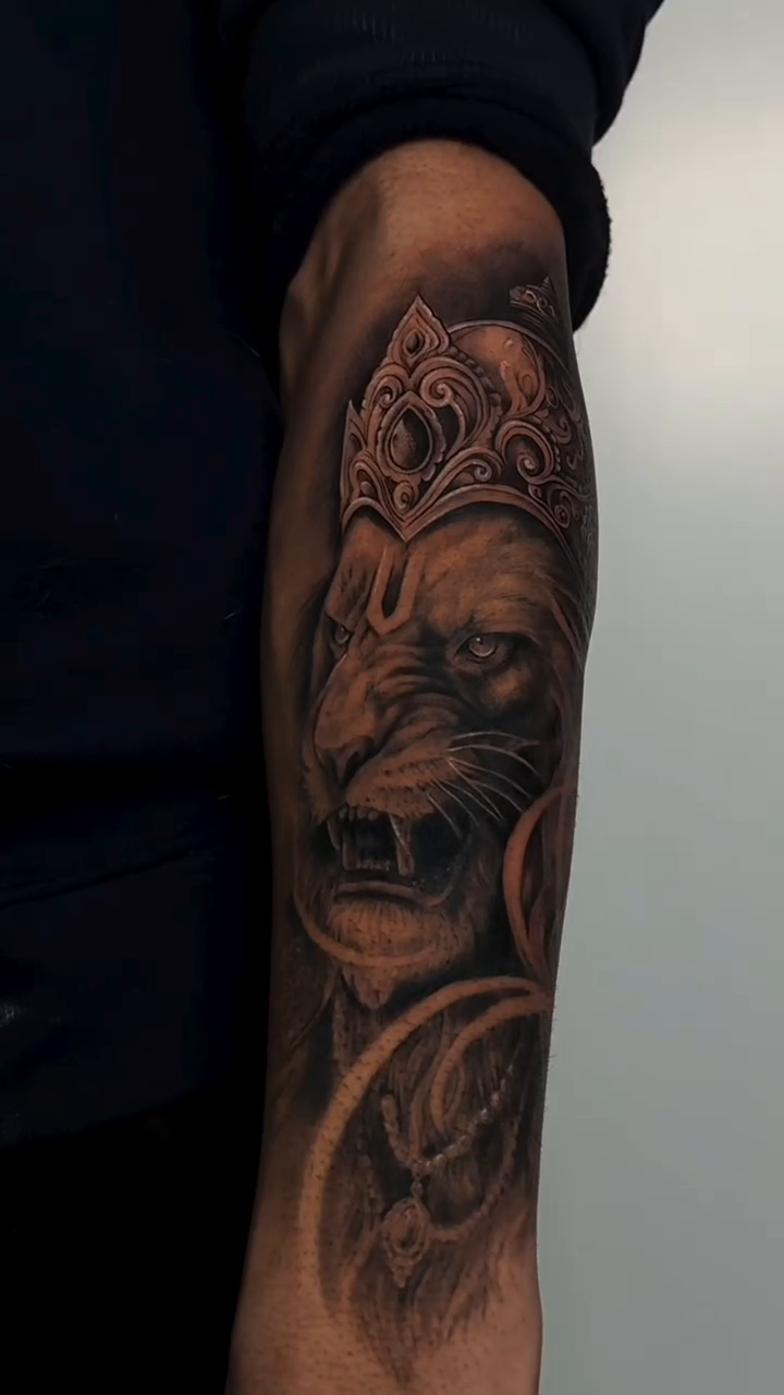 Tattoo by @tattoo__garden — realism, black_and_grey