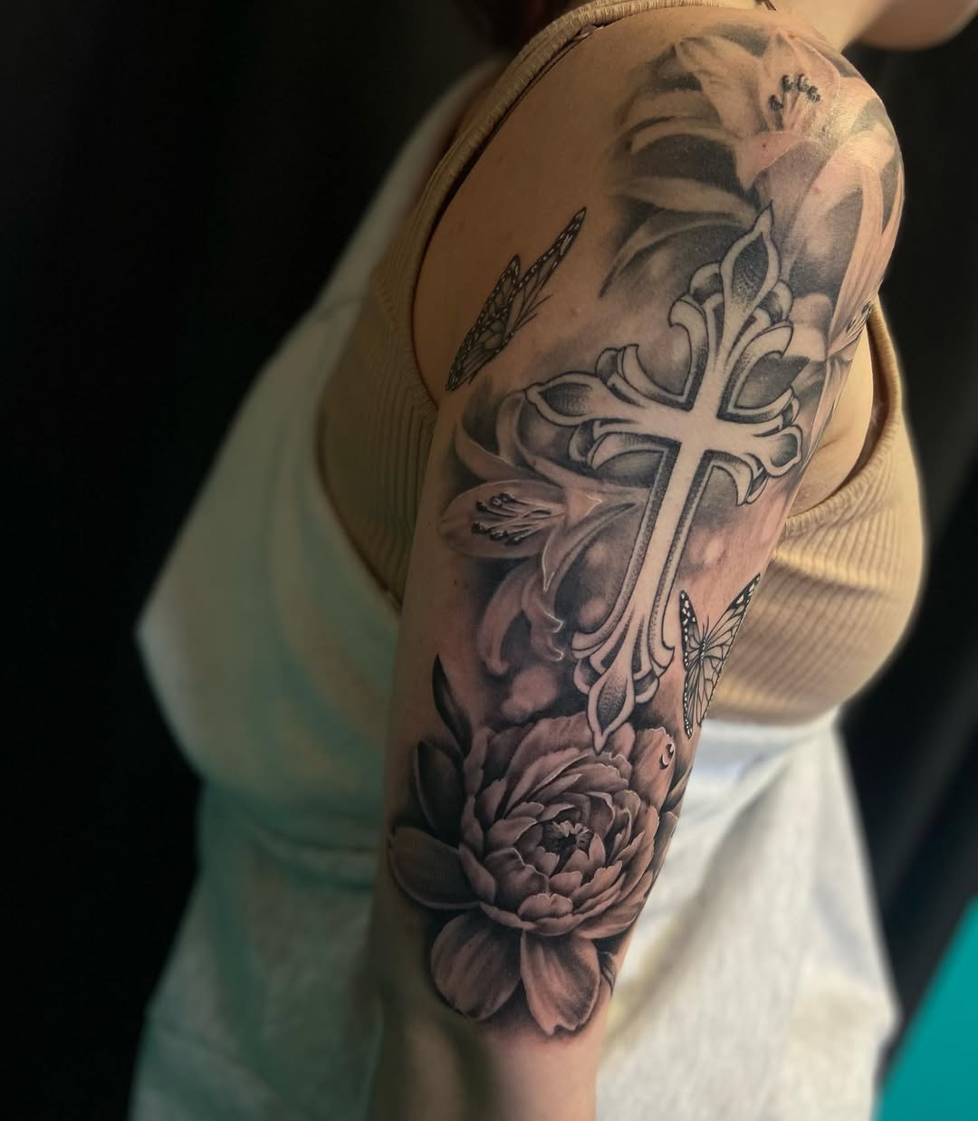Tattoo by @tatts.by.zack — black_and_grey, realism