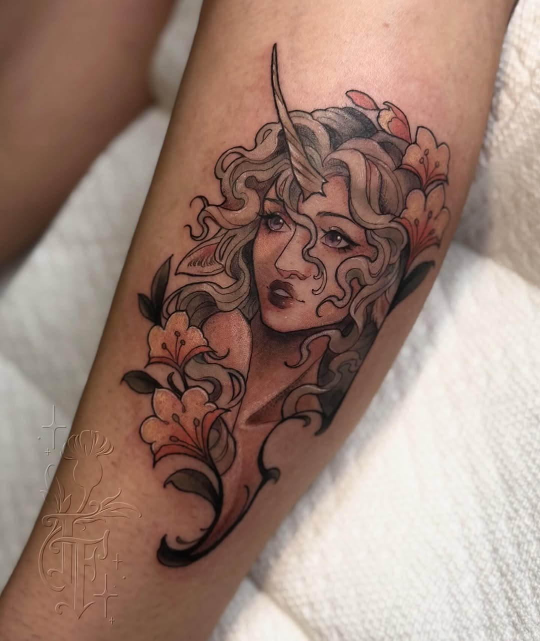 Tattoo by @thistlefoot.tattoo β neo_traditional, realism