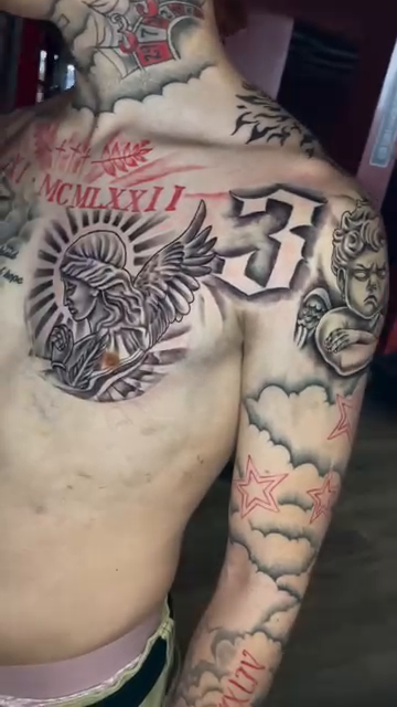 Tattoo by @inkmandp โ black_and_grey