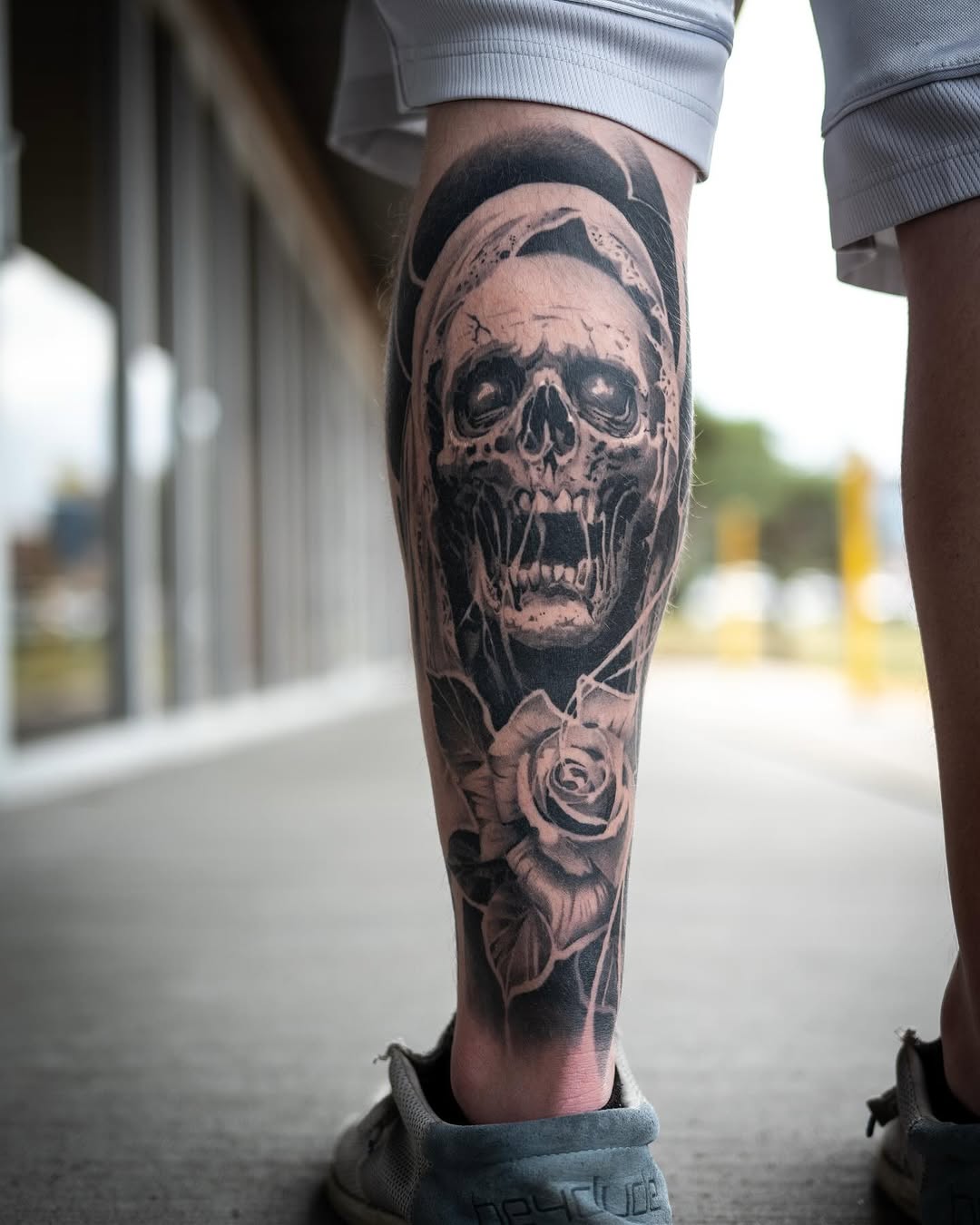 Tattoo by @derekhutchison — black_and_grey, realism