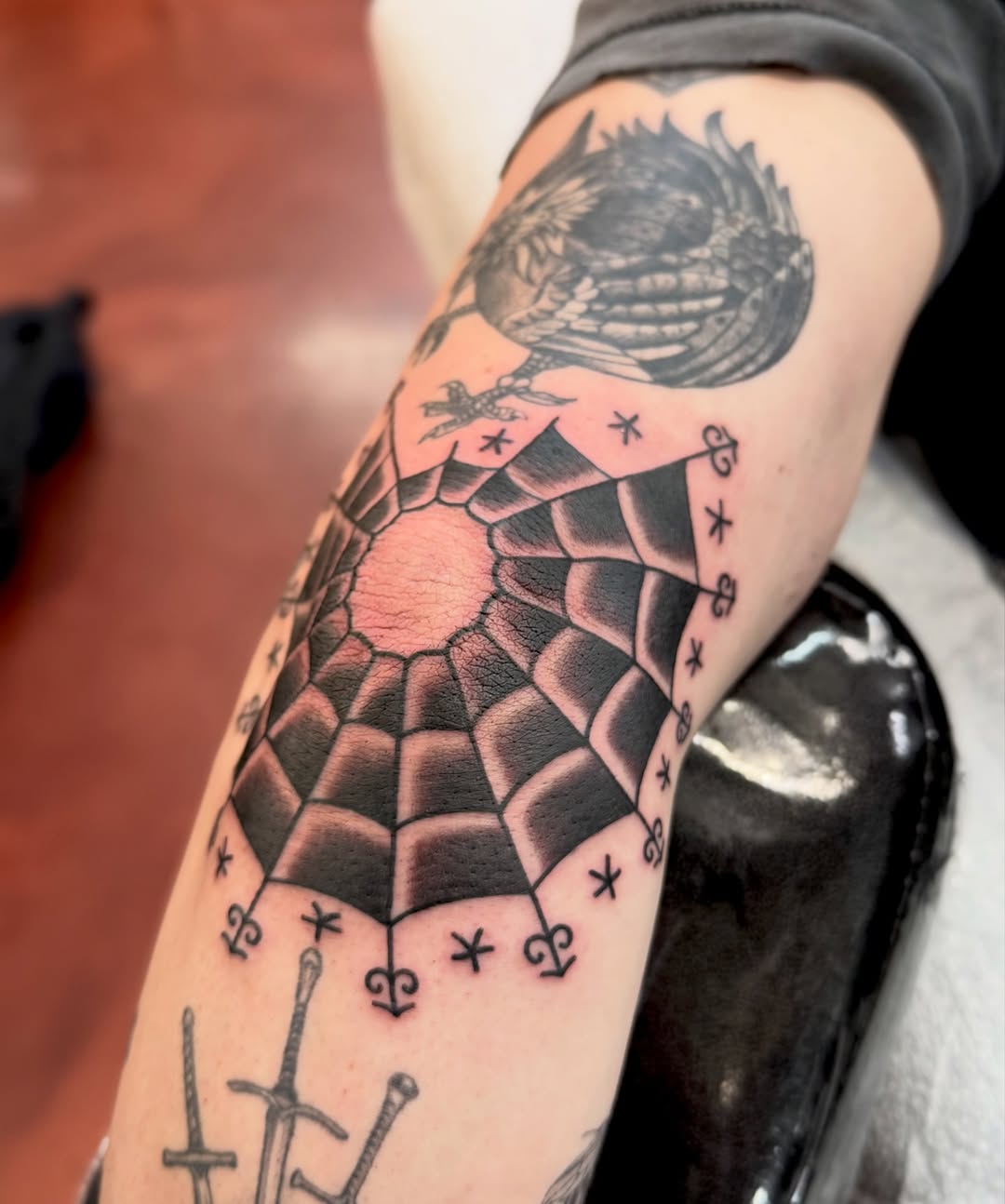 Tattoo by @ernie_portcity — black_and_grey, chicano