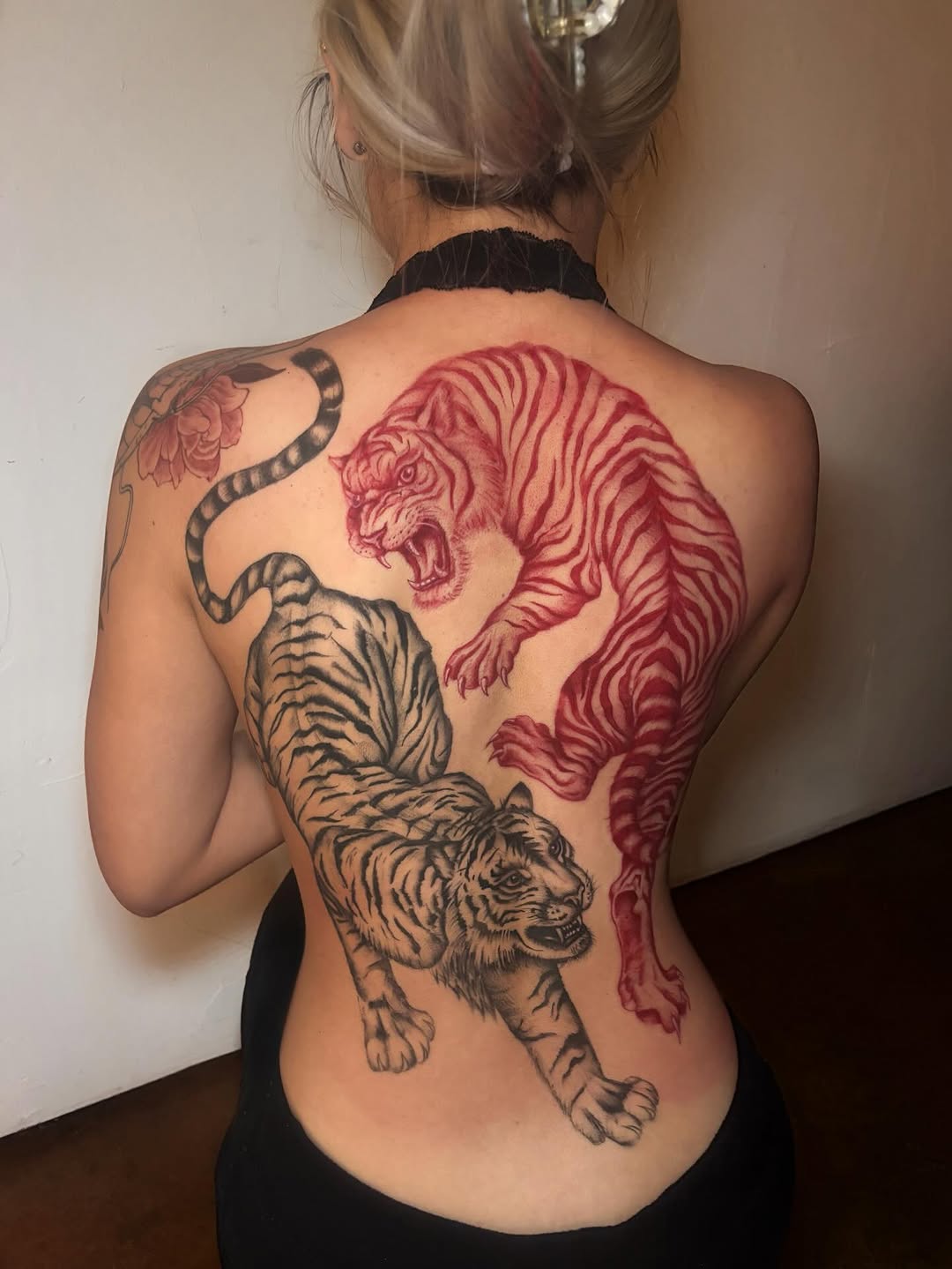 Tattoo by @liz.tattooz — illustrative, black_and_grey