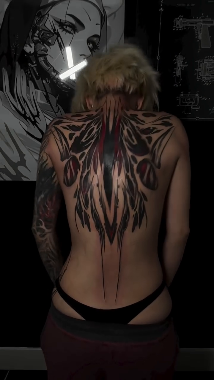 Tattoo by @tattzbyturk — blackwork
