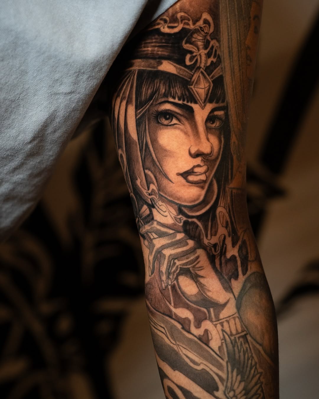 Tattoo by @bl.ink_tattooer — realism, black_and_grey