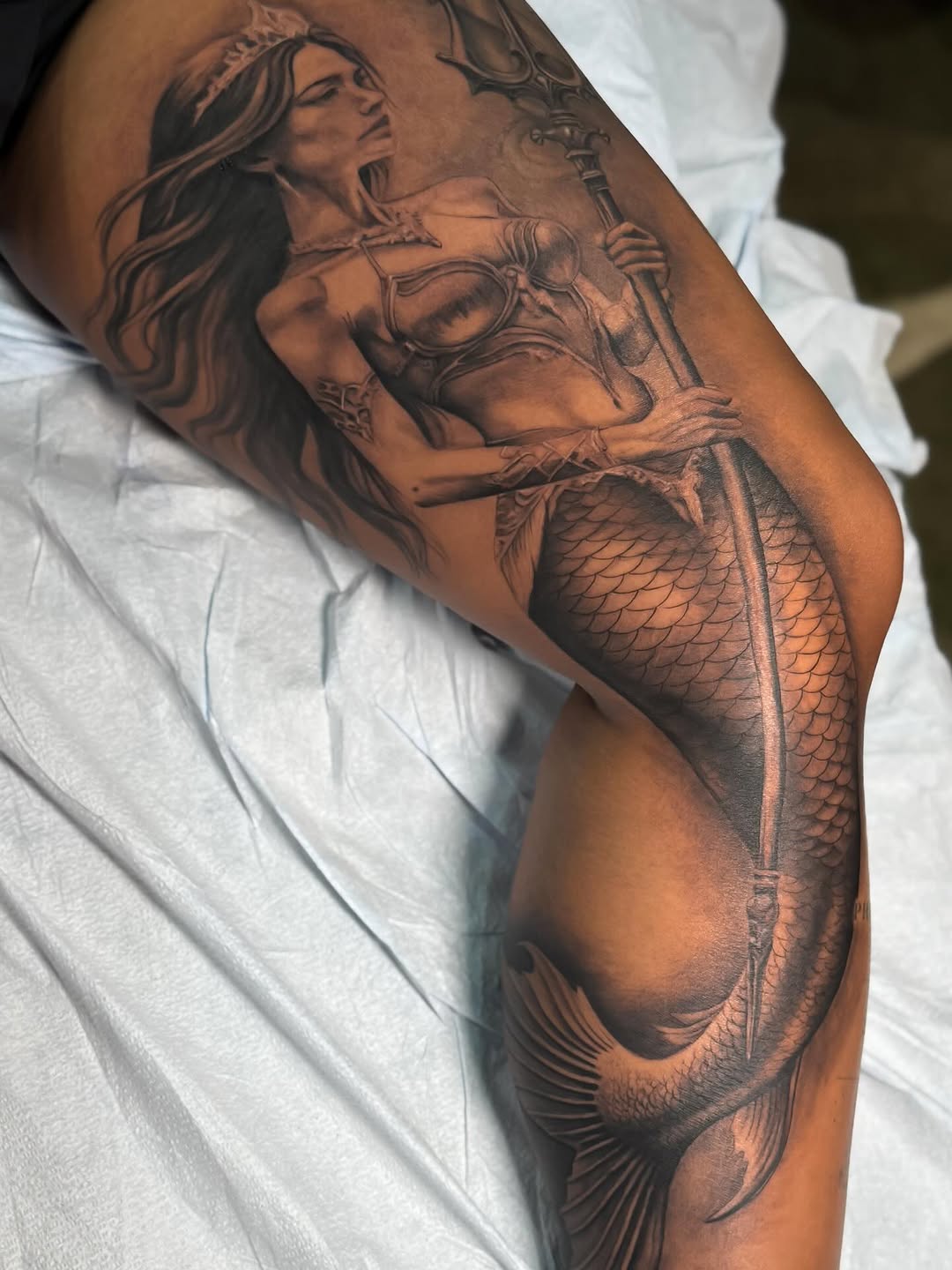 Tattoo by @memo.tattoo — realism, black_and_grey