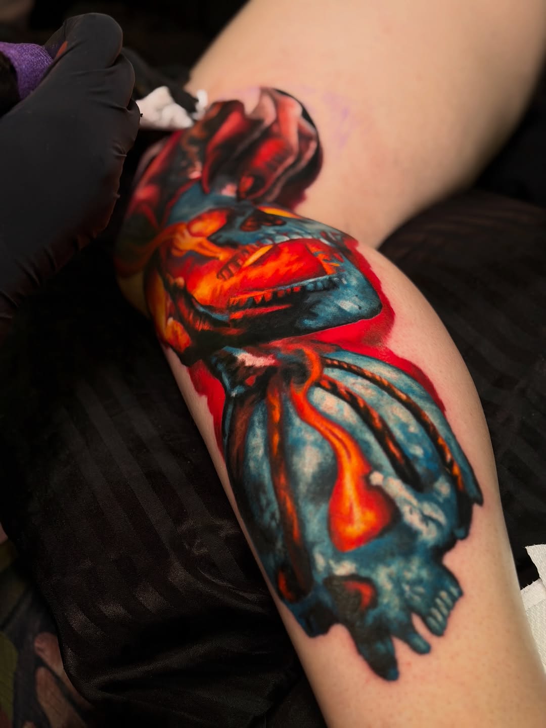 Tattoo by @katenski.ink โ realism, dark_realism