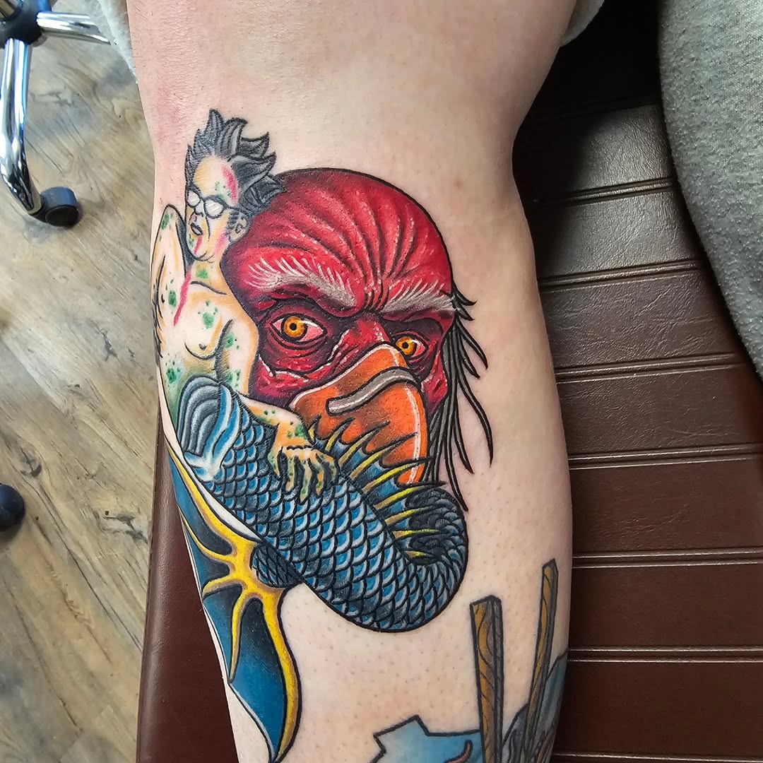 Tattoo by @indeedilly — new_school, realism