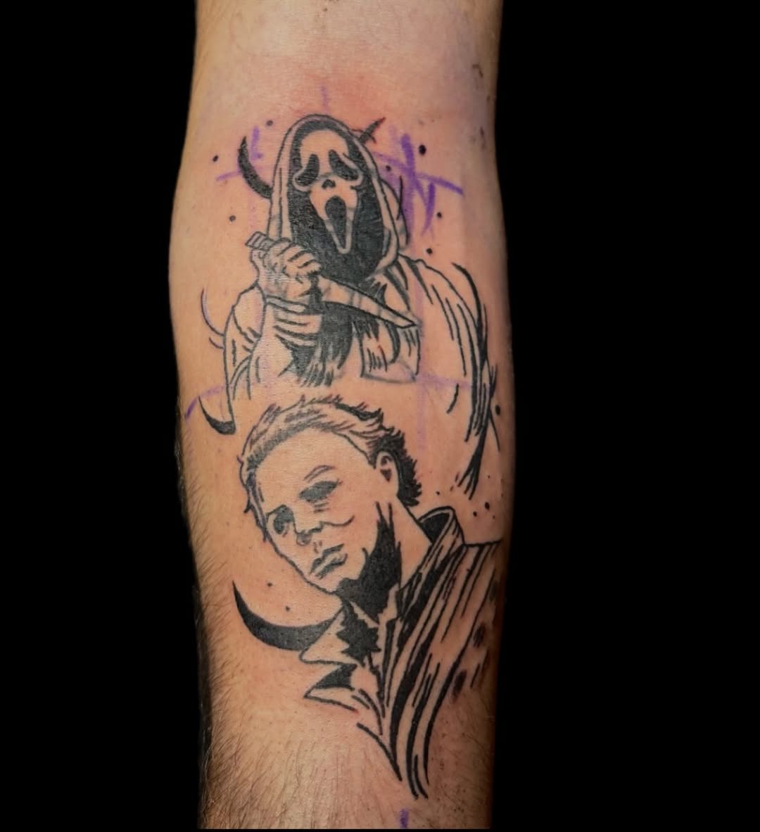 Tattoo by @tatsoul.byclaudia โ illustrative, black_and_grey
