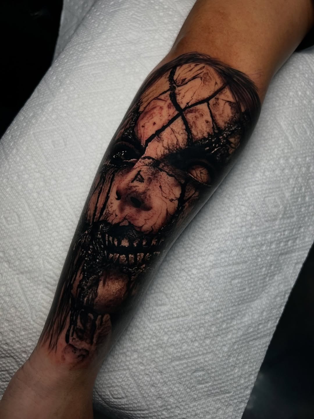 Tattoo by @jamesfoltz — realism, dark_realism