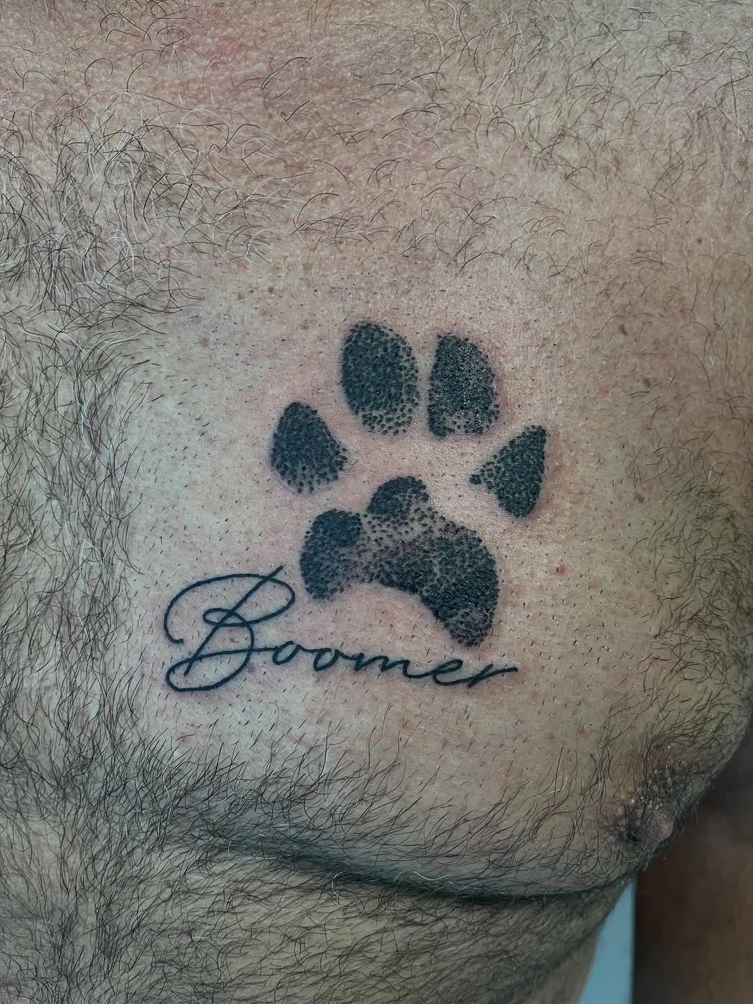 Tattoo by @avant_anthony — black_and_grey, lettering_script
