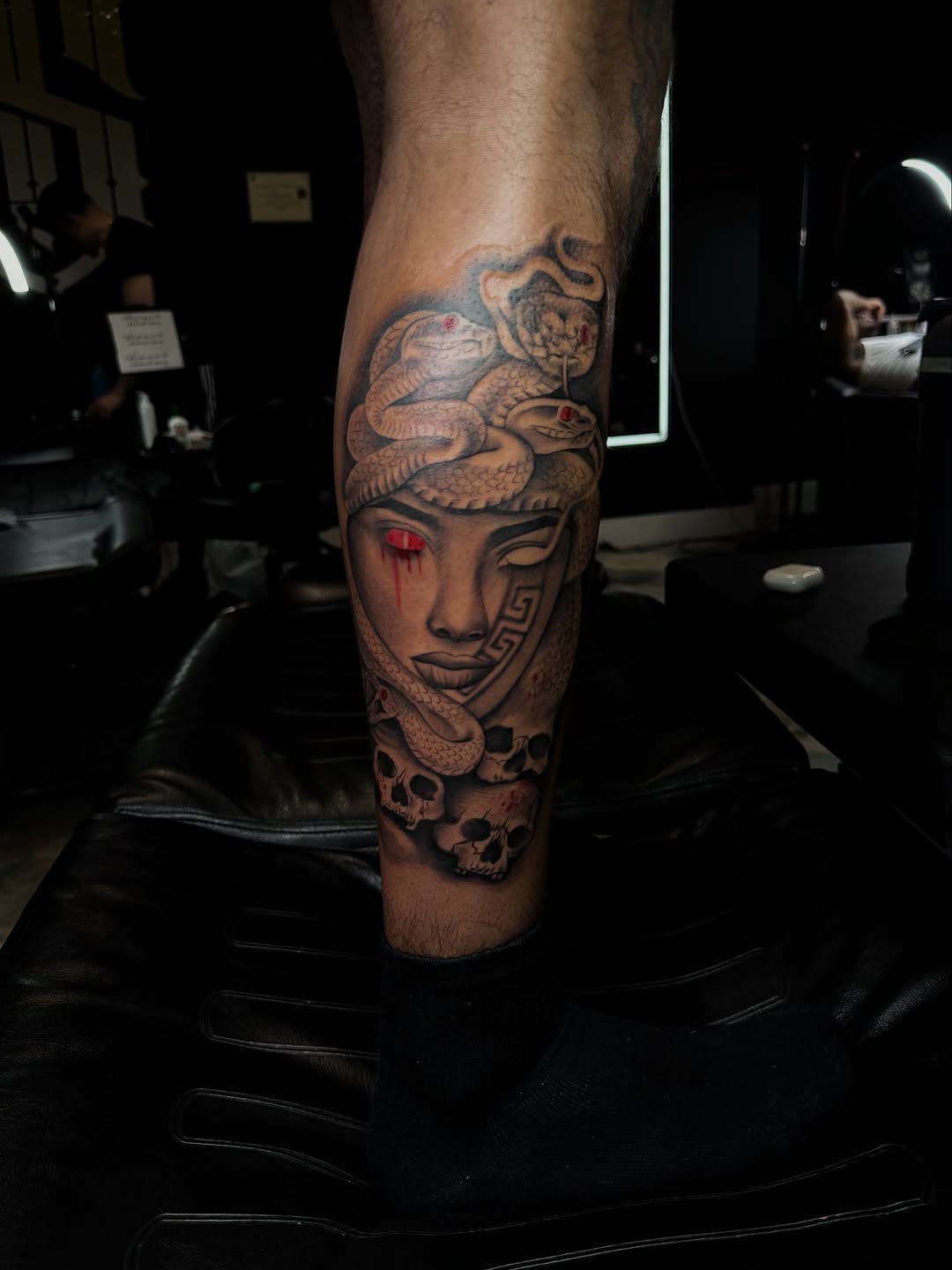 Tattoo by @jdaartist_ — black_and_grey, realism
