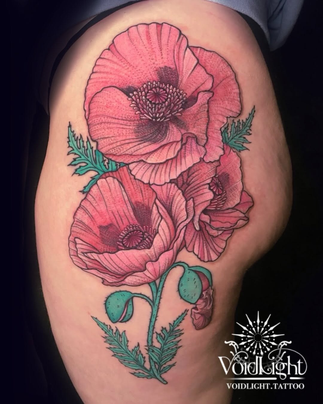 Tattoo by @voidlight.tattoo — realism, illustrative