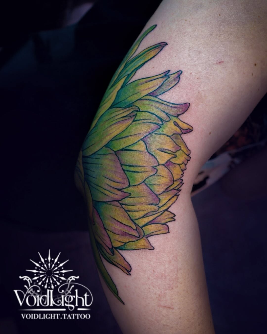 Tattoo by @voidlight.tattoo — realism, color