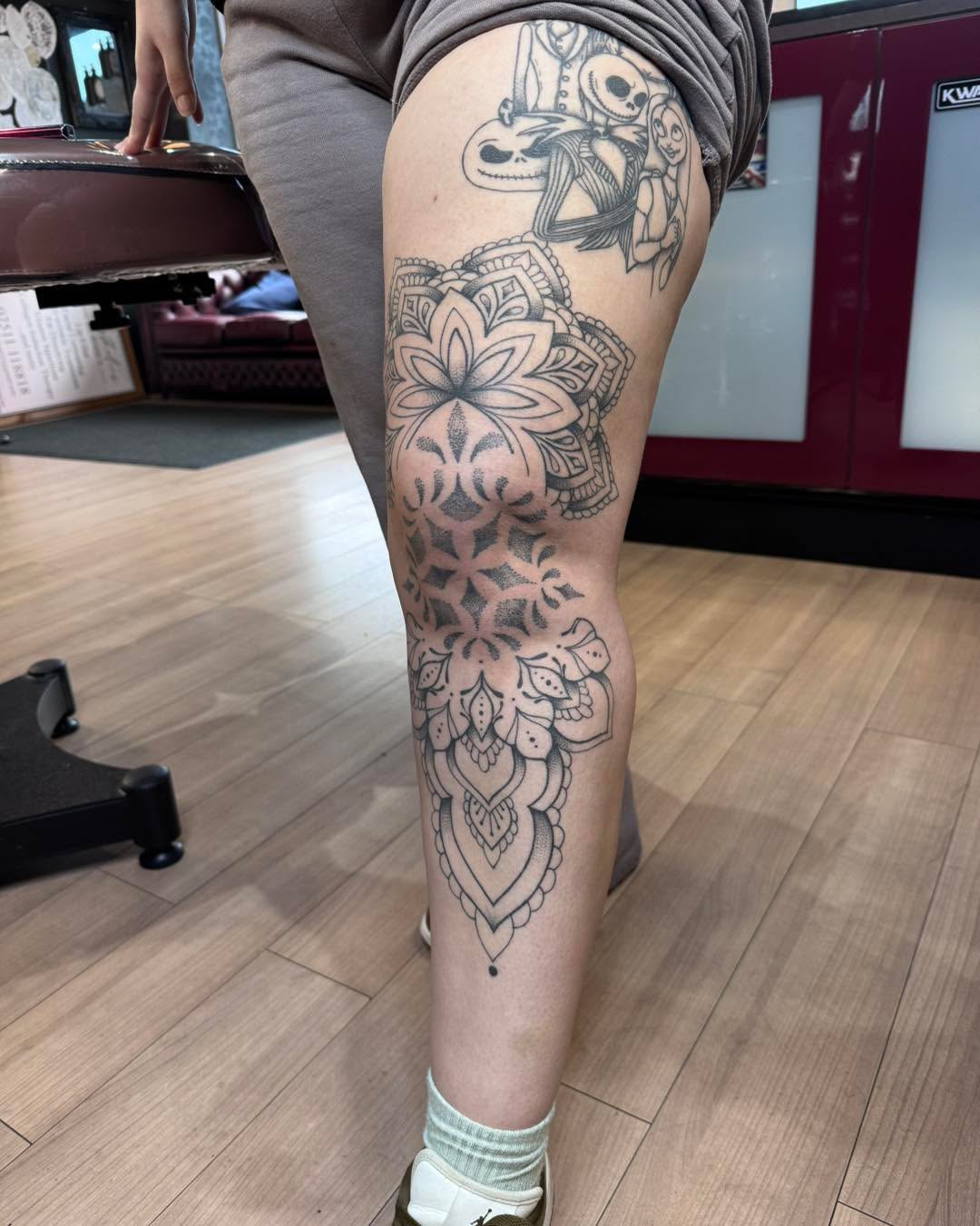 Tattoo by @gchlo123 — geometric, dotwork