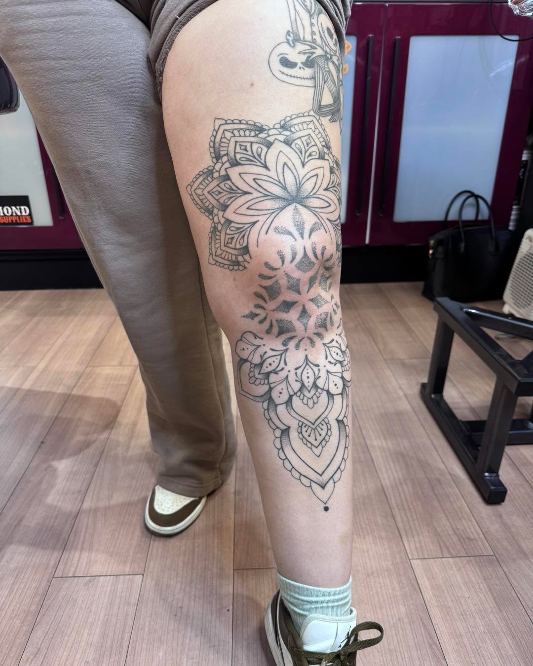 Tattoo by @gchlo123 — geometric, dotwork