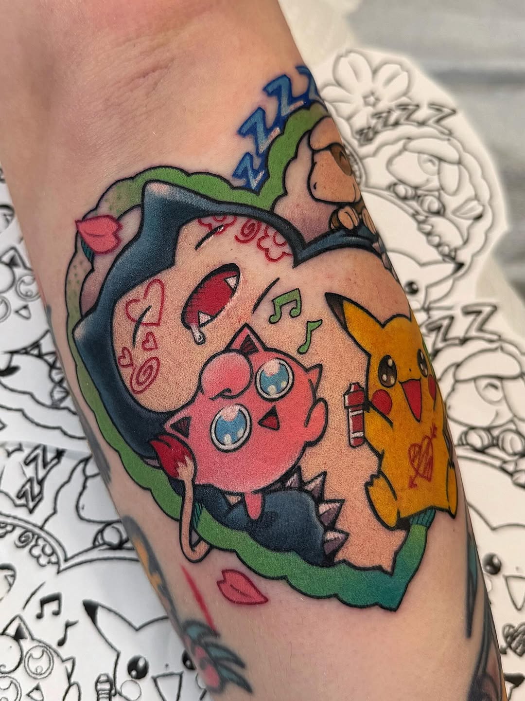 Tattoo by @chrismesitattoo โ new_school