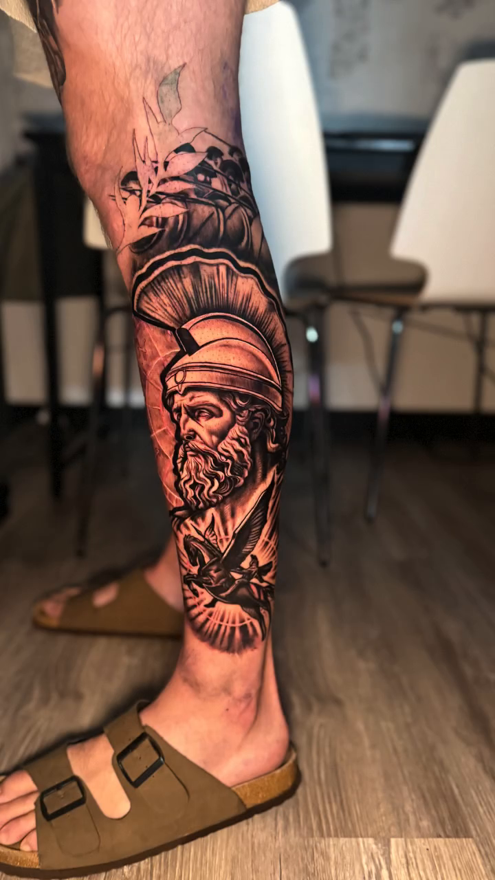 Tattoo by @societiesmenece β black_and_grey, realism