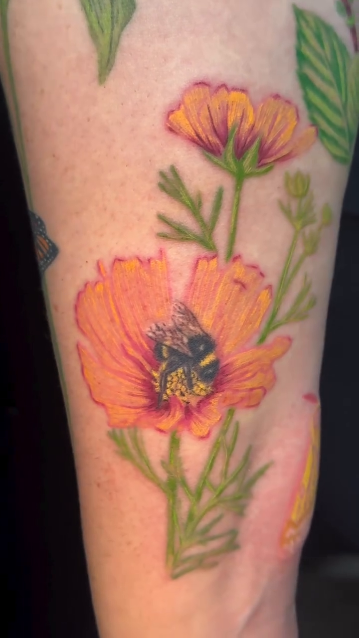 Tattoo by @fluxpose — realism, fine_line