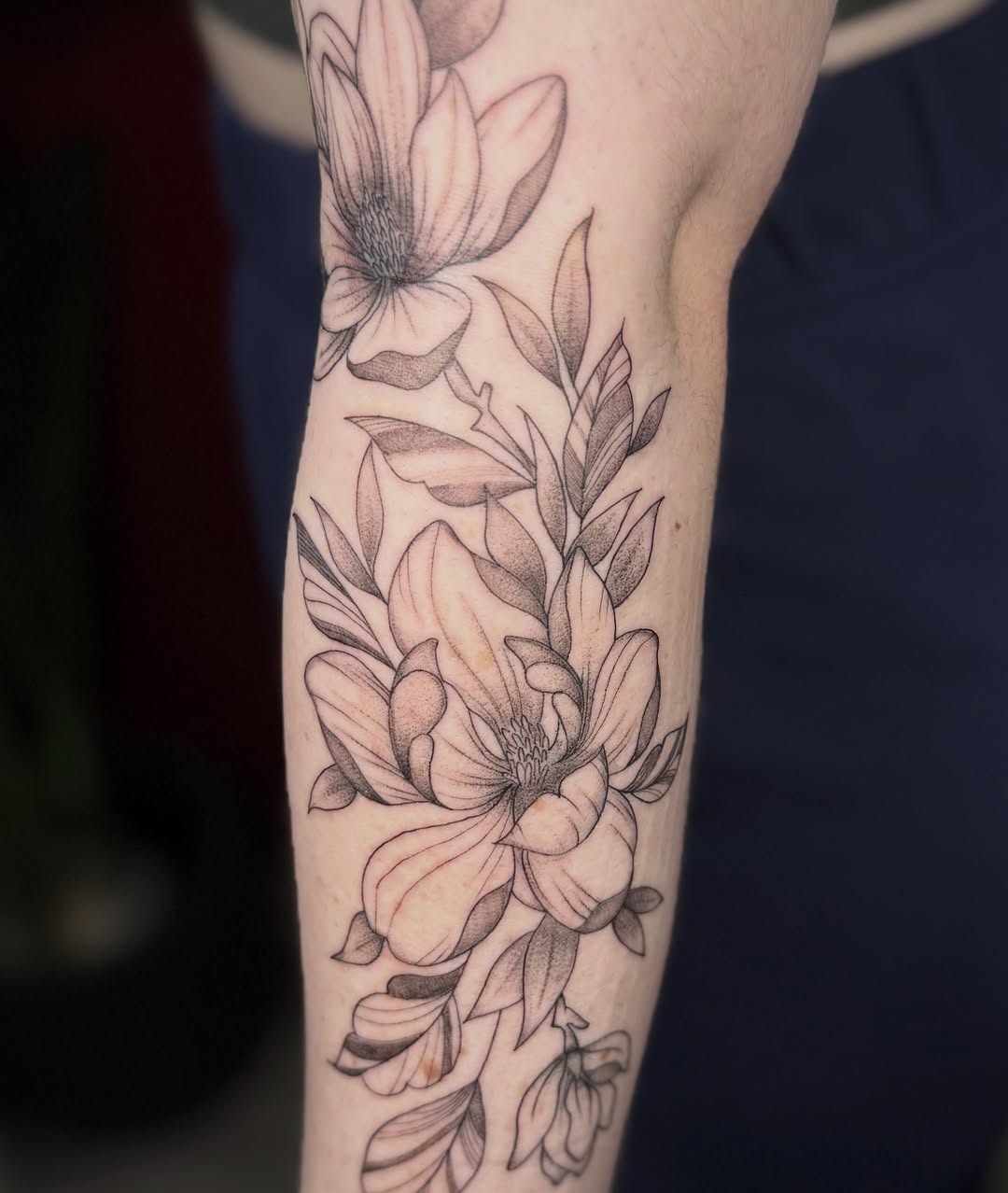 Tattoo by @inkedby.liz โ fine_line, black_and_grey