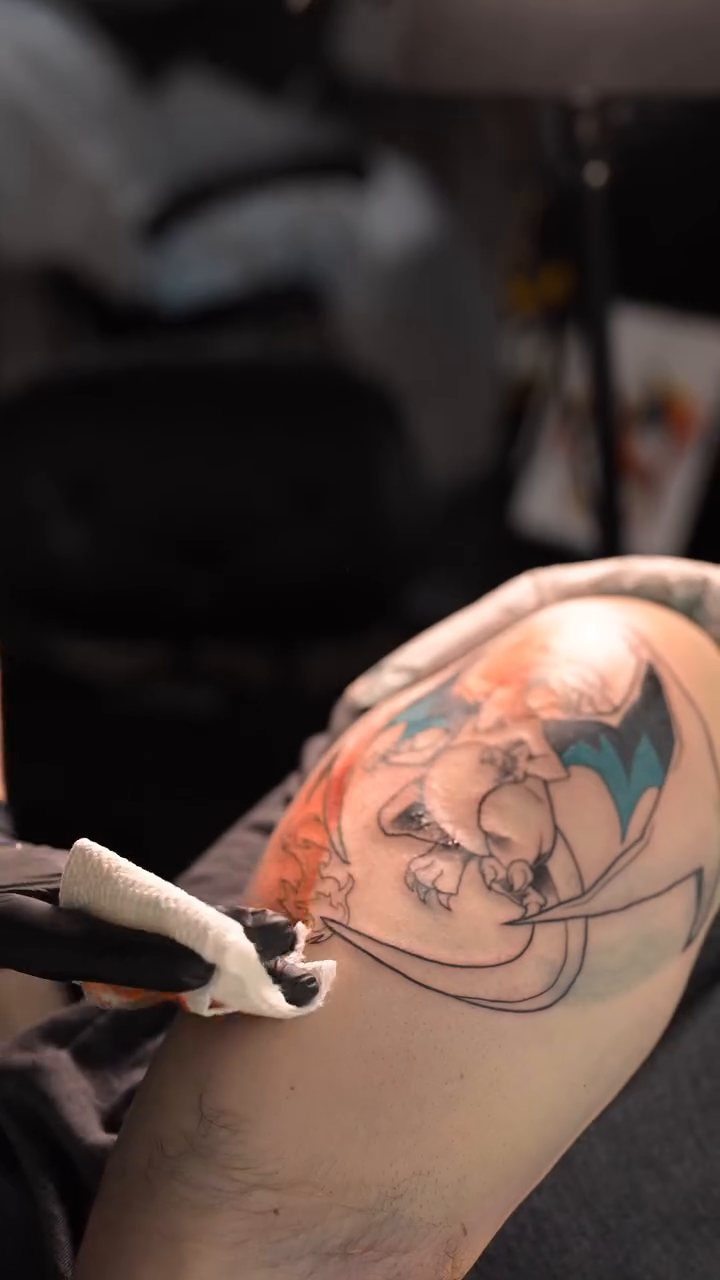 Tattoo by @lesha.misho — anime