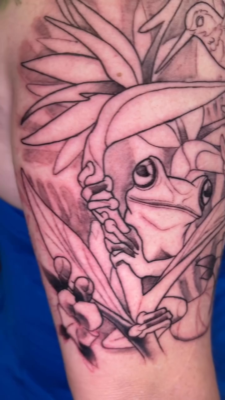 Tattoo by @siekay โ japanese_irezumi, black_and_grey