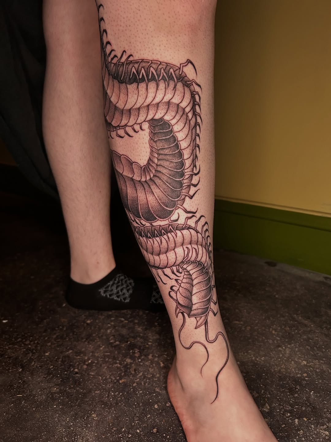 Tattoo by @ghoulysh β black_and_grey