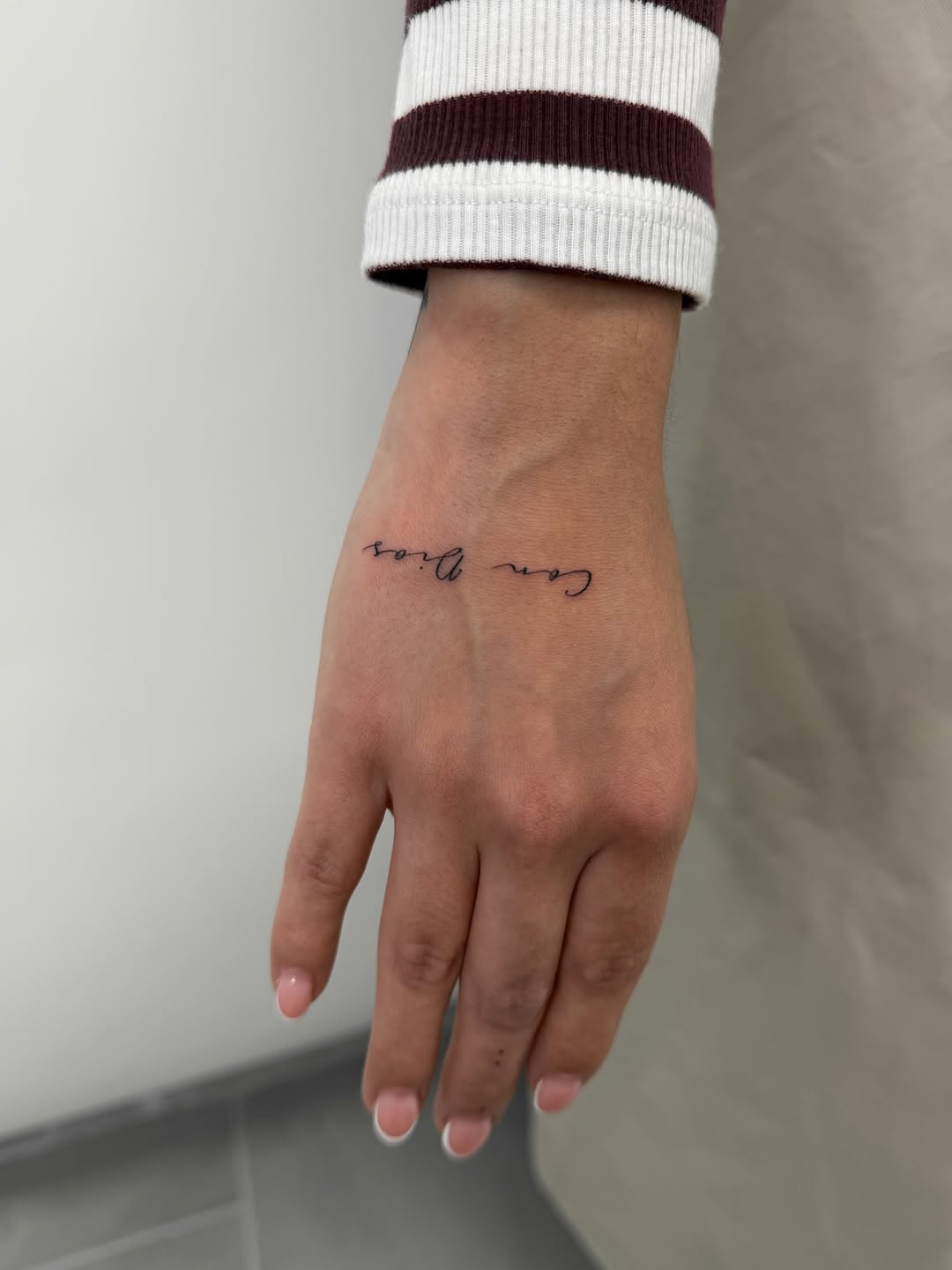 Tattoo by @inkedxalex β lettering_script, fine_line