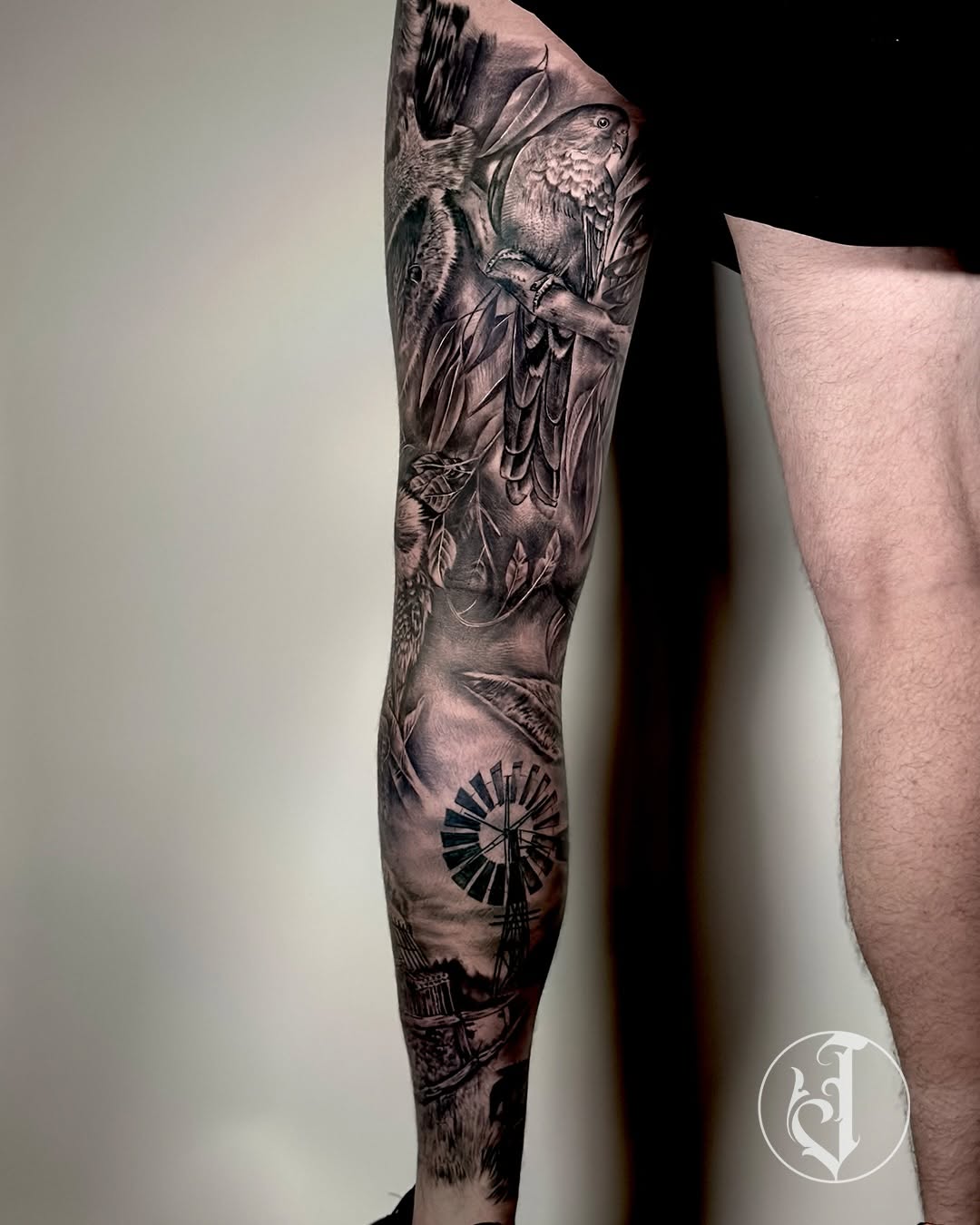 Tattoo by @tattoosbyj0sh — realism, black_and_grey