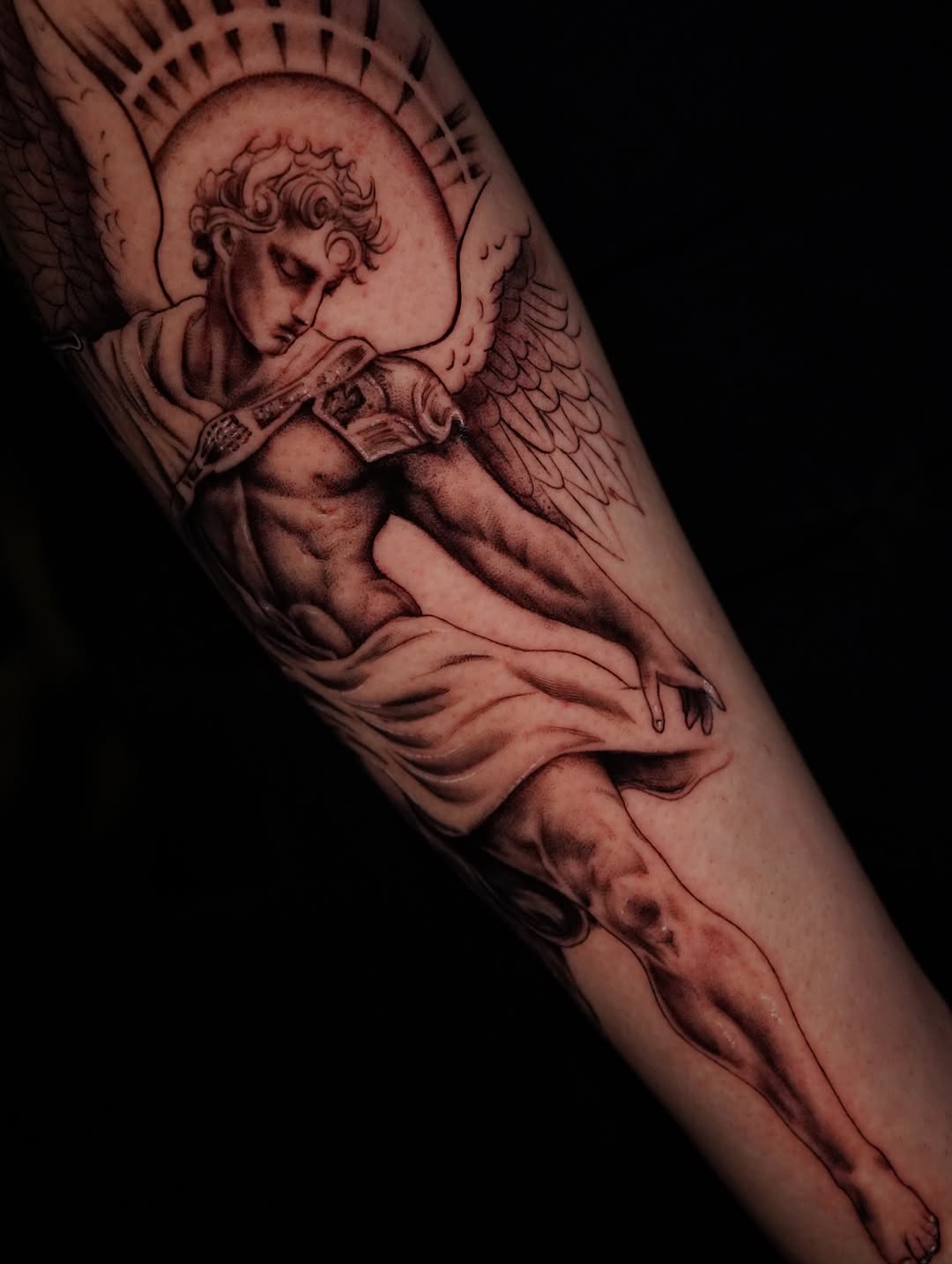 Tattoo by @inkmatic_ — realism, black_and_grey