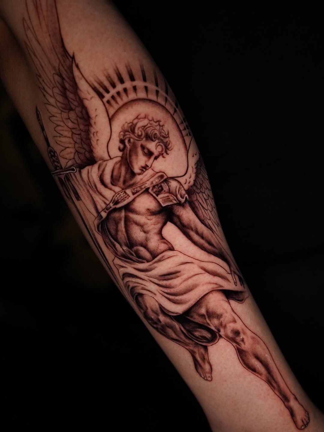 Tattoo by @inkmatic_ — realism, black_and_grey