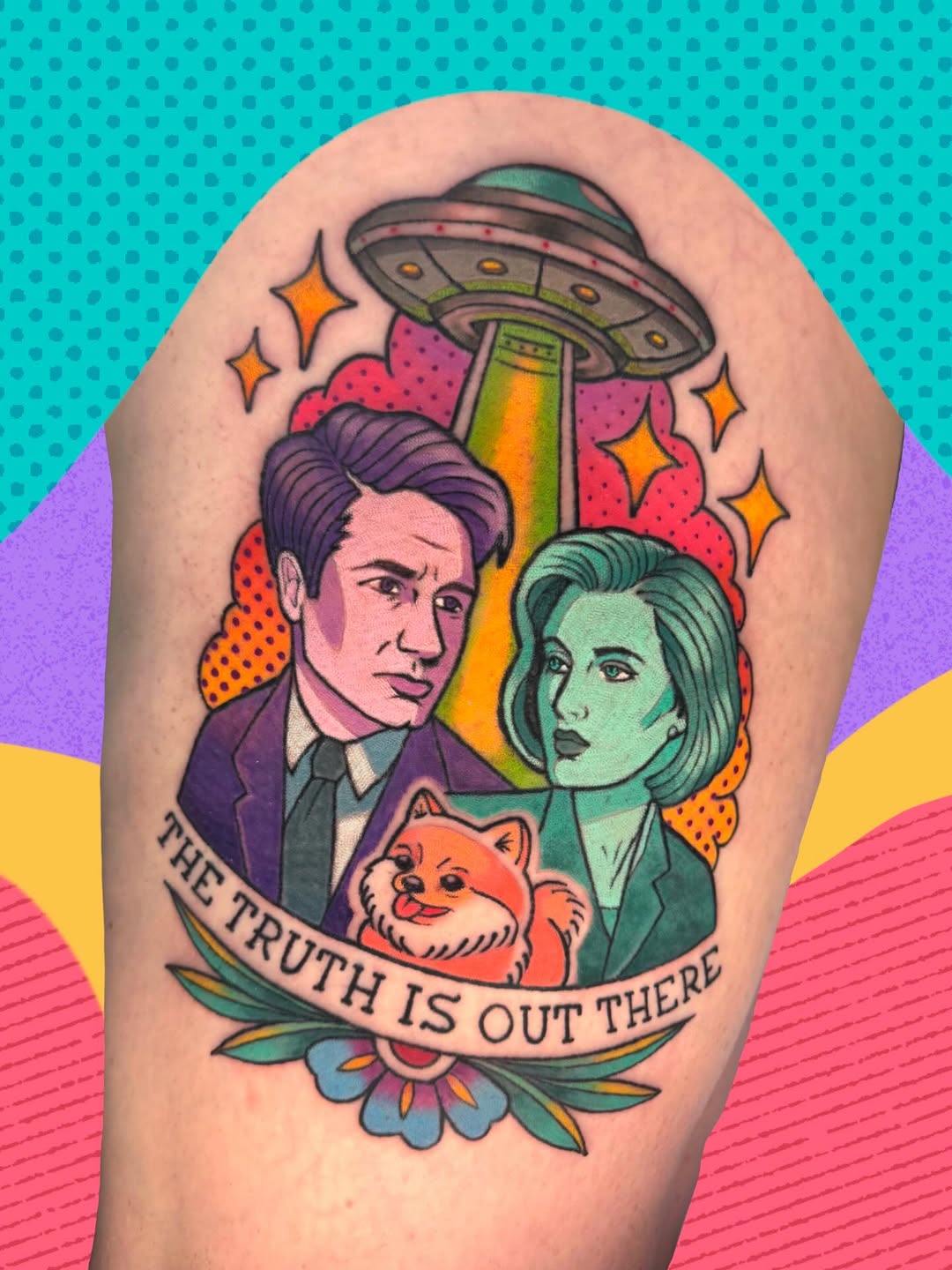 Tattoo by @ink.grinder — illustrative, new_school