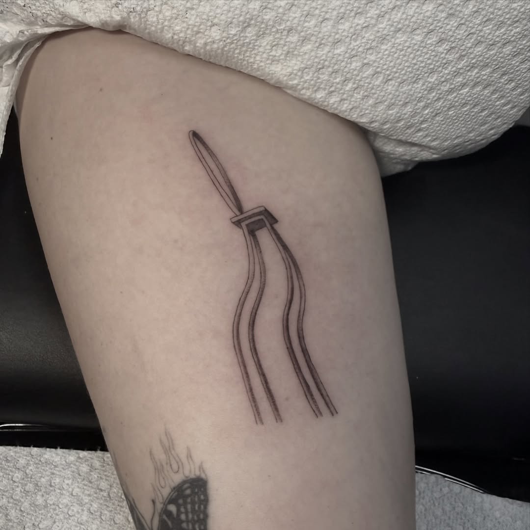 Tattoo by @sadgirltx — fine_line