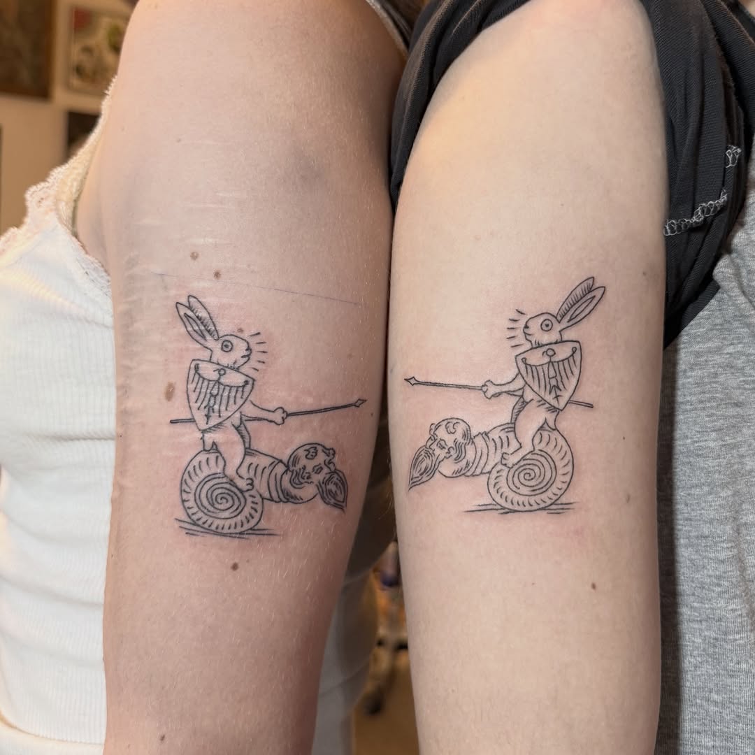 Tattoo by @sadgirltx — illustrative, black_and_grey