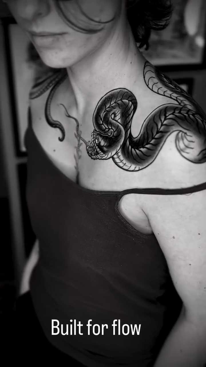 Tattoo by @lorenzotattoos — black_and_grey, realism