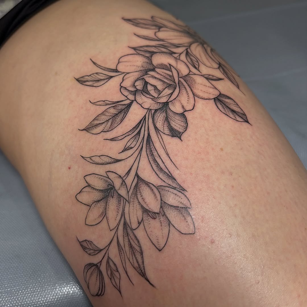 Tattoo by @_babytatt — fine_line