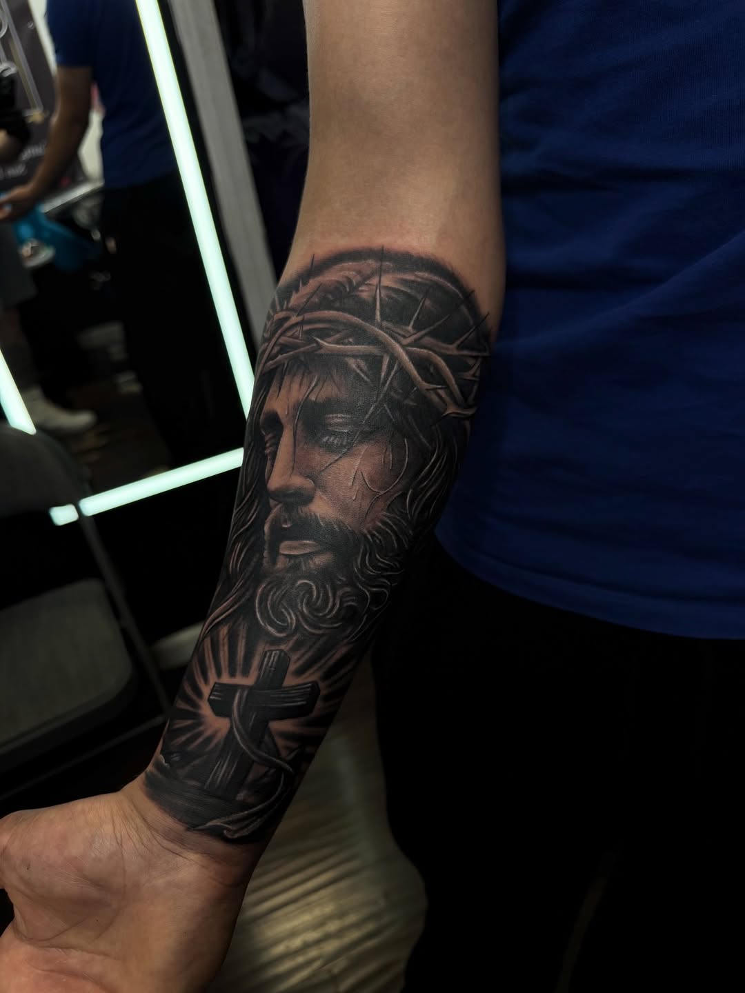 Tattoo by @samg_tat2s — realism, black_and_grey
