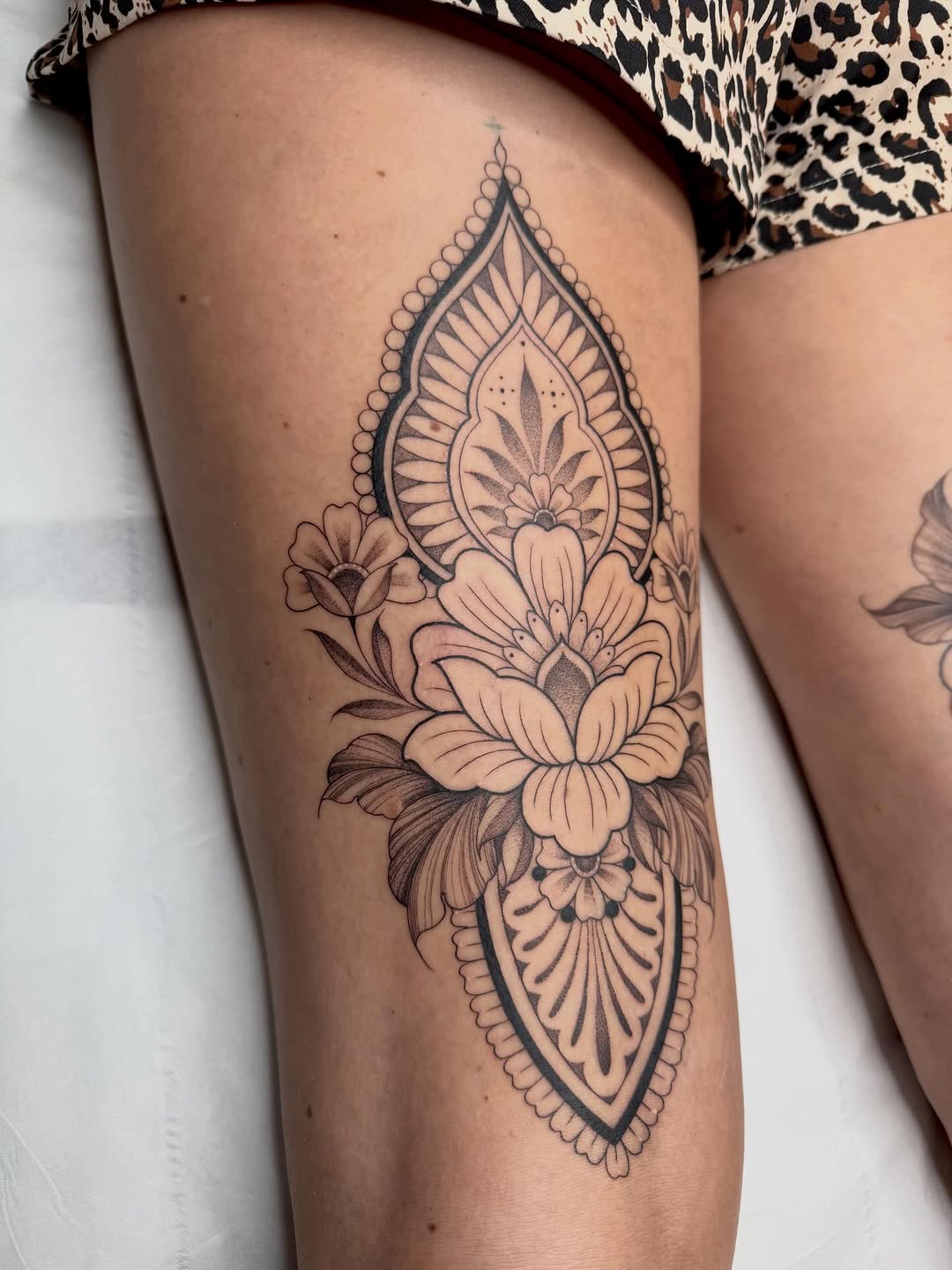 Tattoo by @emmaloutattooxx — ornamental, fine_line