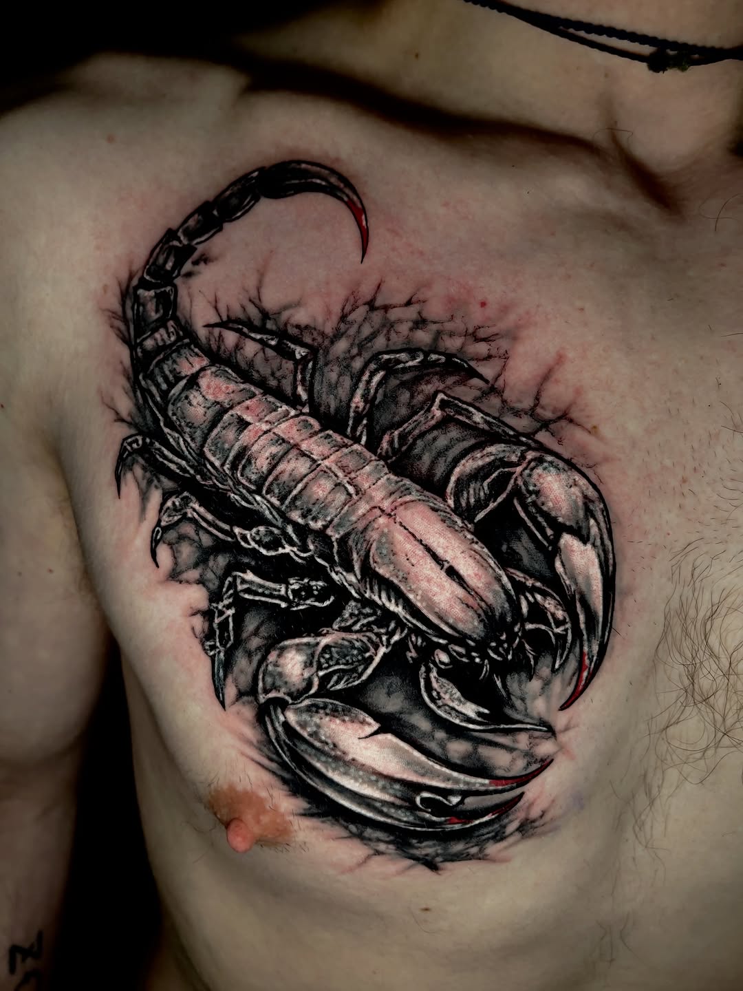 Tattoo by @svityktattoo_msk — realism, black_and_grey
