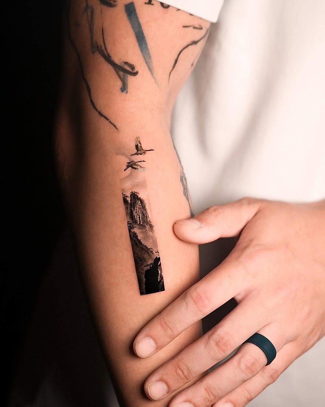 Tattoo by @rizn__tattoo — illustrative, black_and_grey
