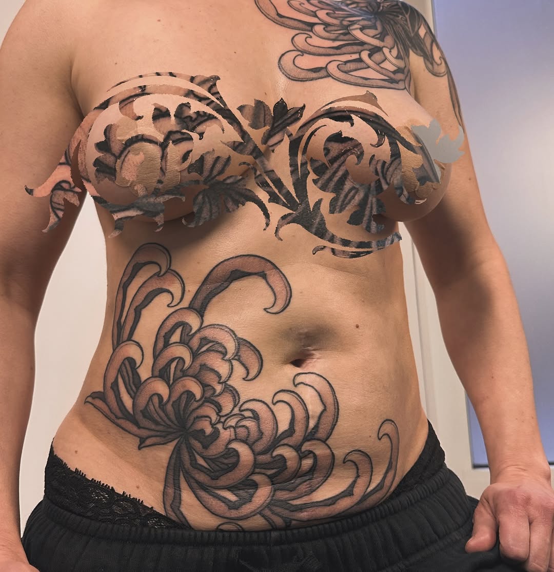 Tattoo by @skinscribe — japanese_irezumi, black_and_grey