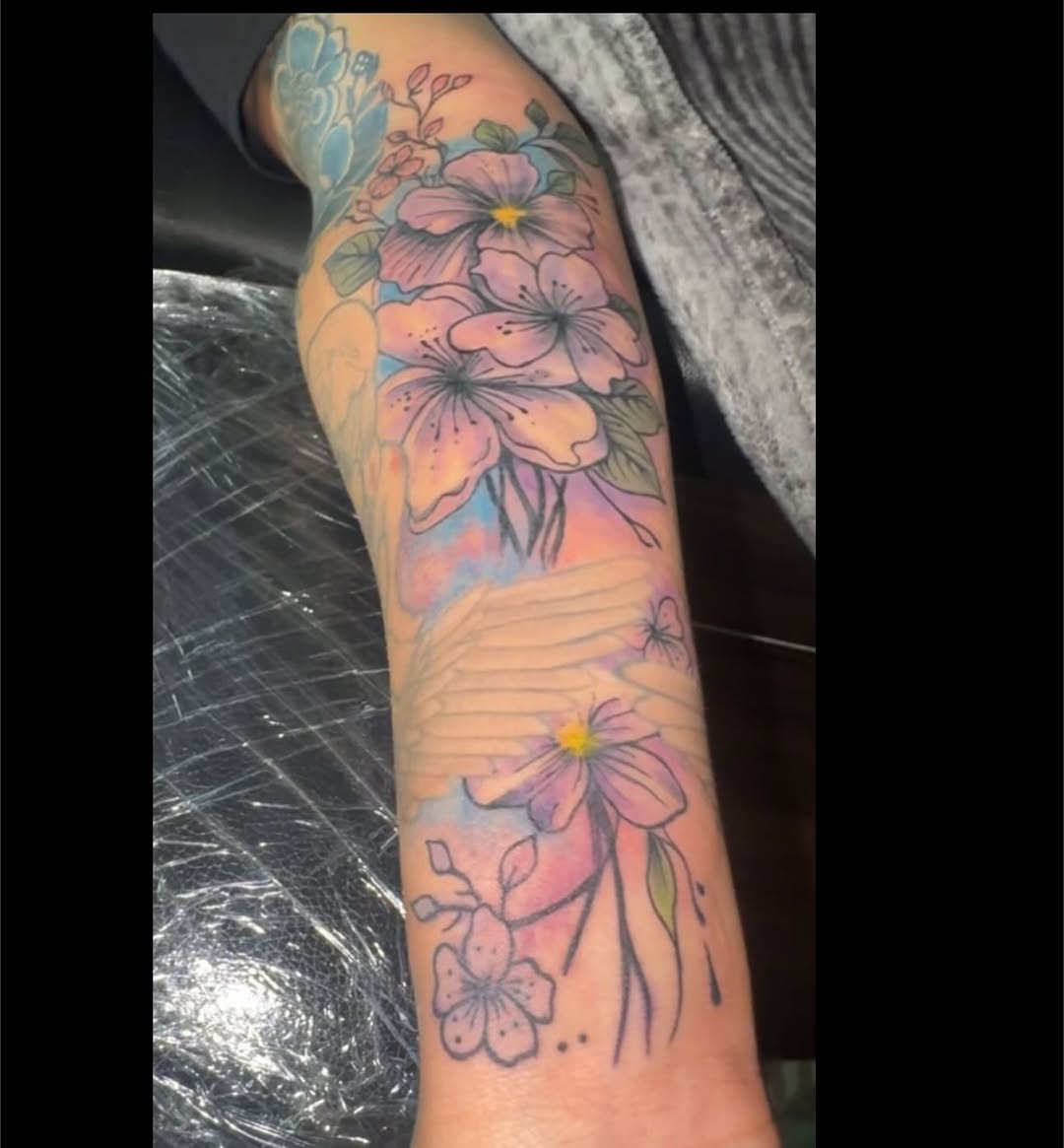 Tattoo by @jstaleytats_ — watercolor