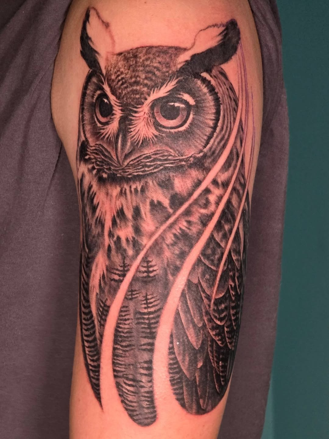Tattoo by @inkbycrab — realism, black_and_grey
