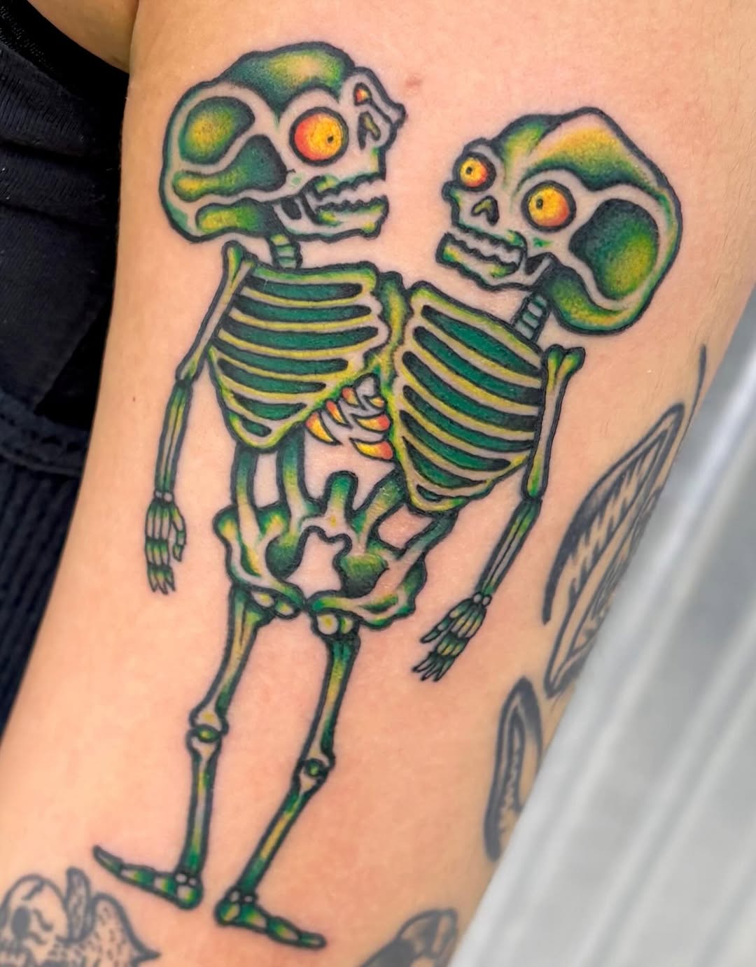 Tattoo by @carsonsmithtats — new_school