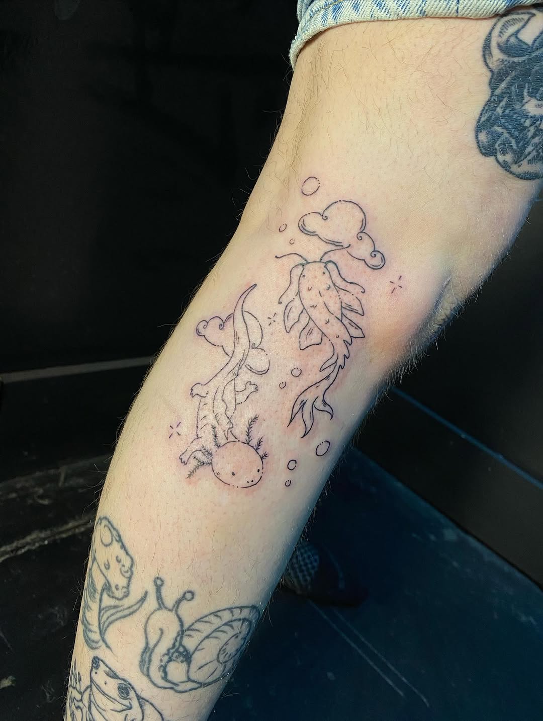 Tattoo by @stabby_savvy — fine_line