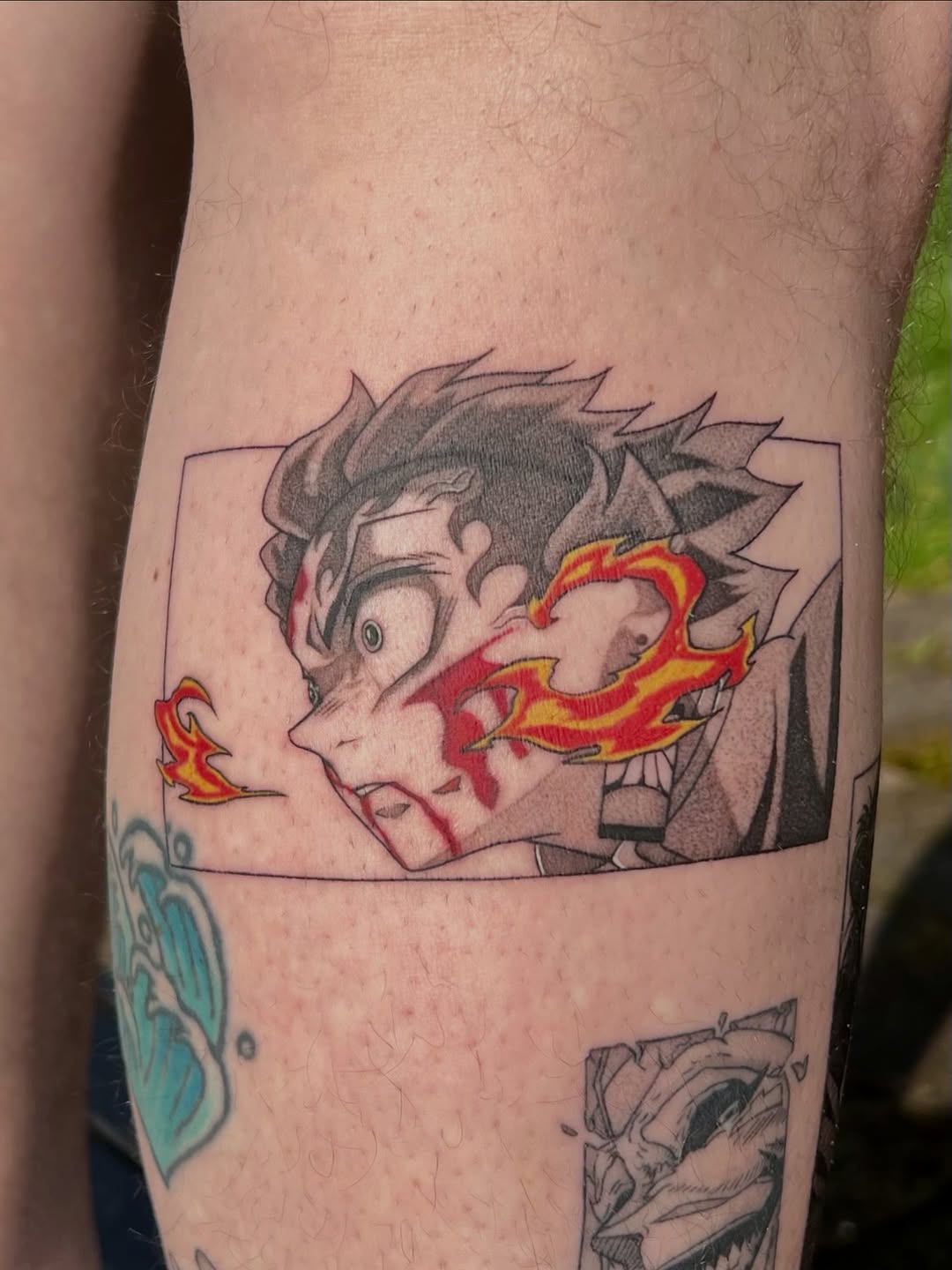 Tattoo by @lovelyinink_ — anime