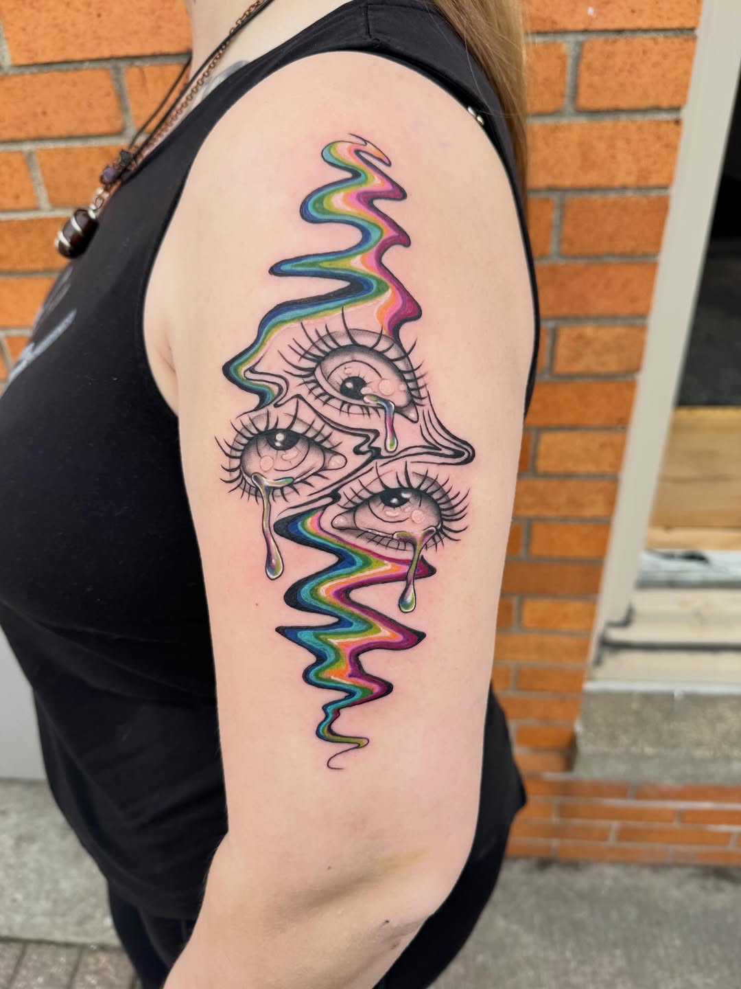 Tattoo by @tattoosbyjacklyn — new_school, surrealism